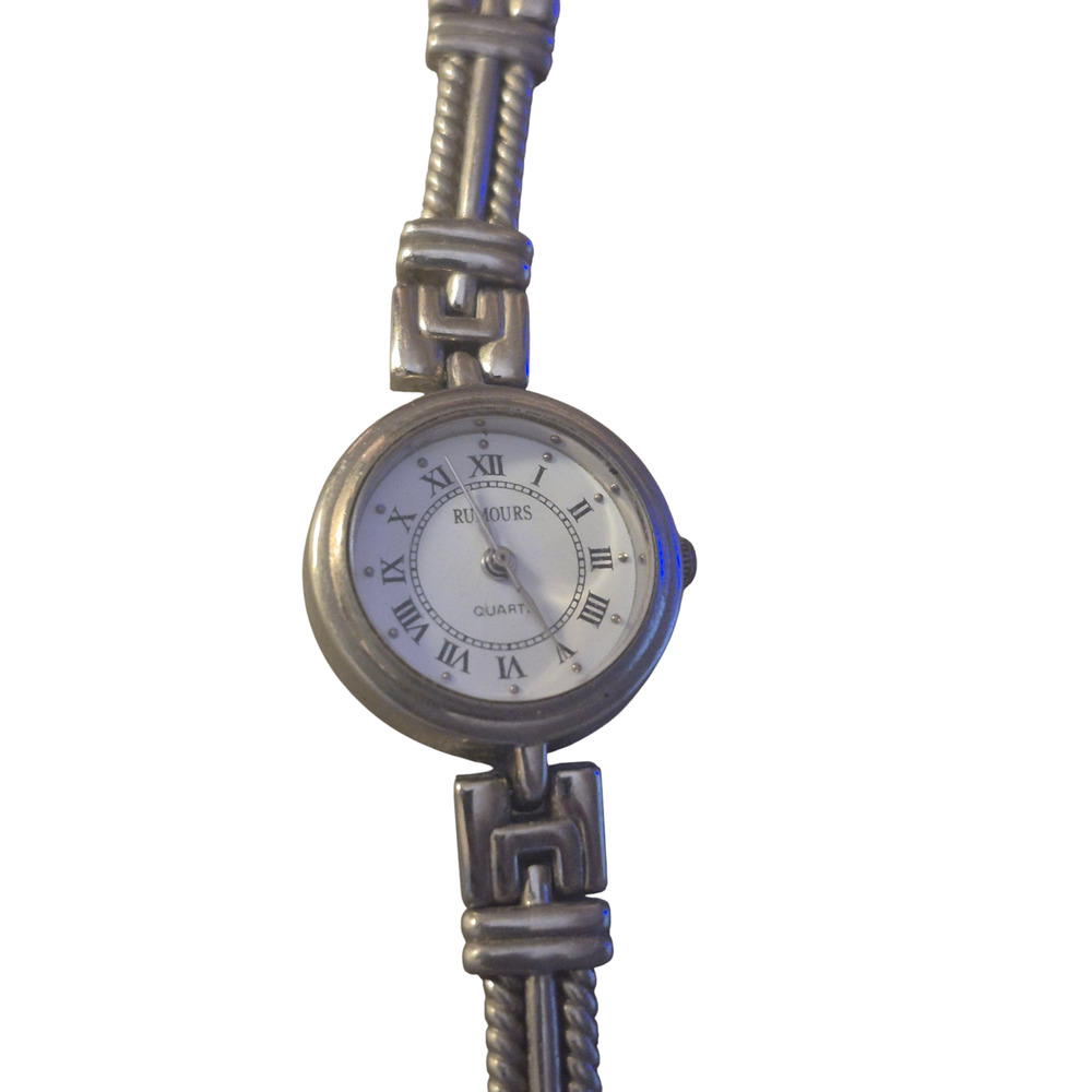 Rumours Ladies Watch BOHO 60s Mid Century styled band New Battery HIppie Unusual